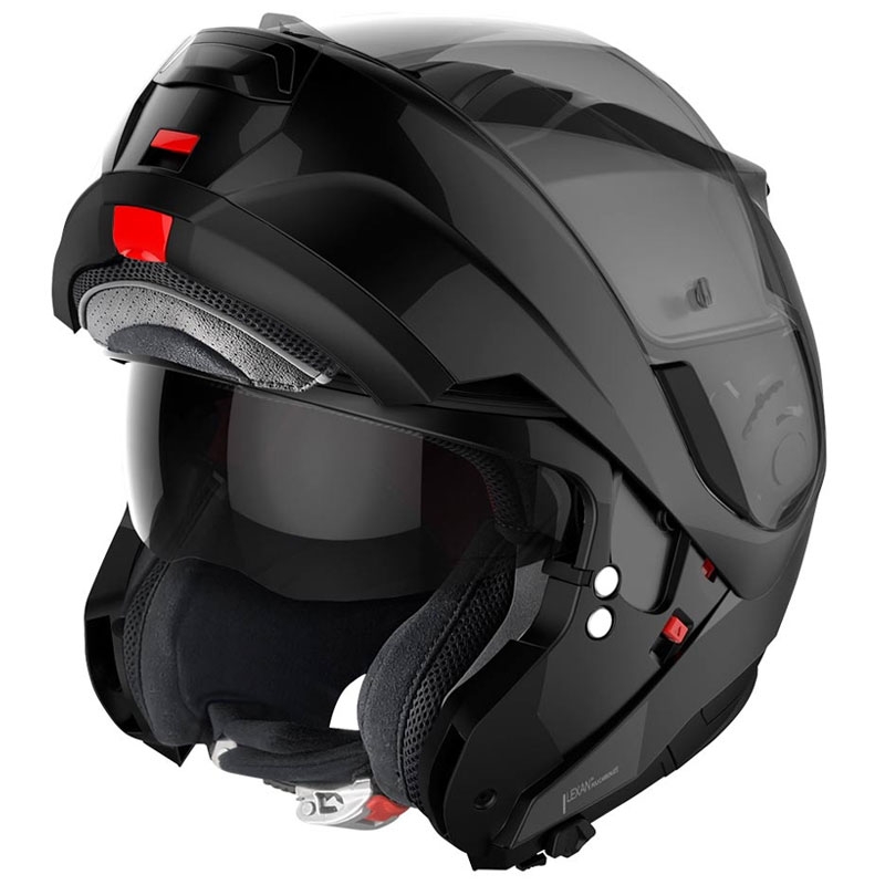 Cască de motocicletă pliabilă Nolan N100-6 Classic N-COM 3 neagră