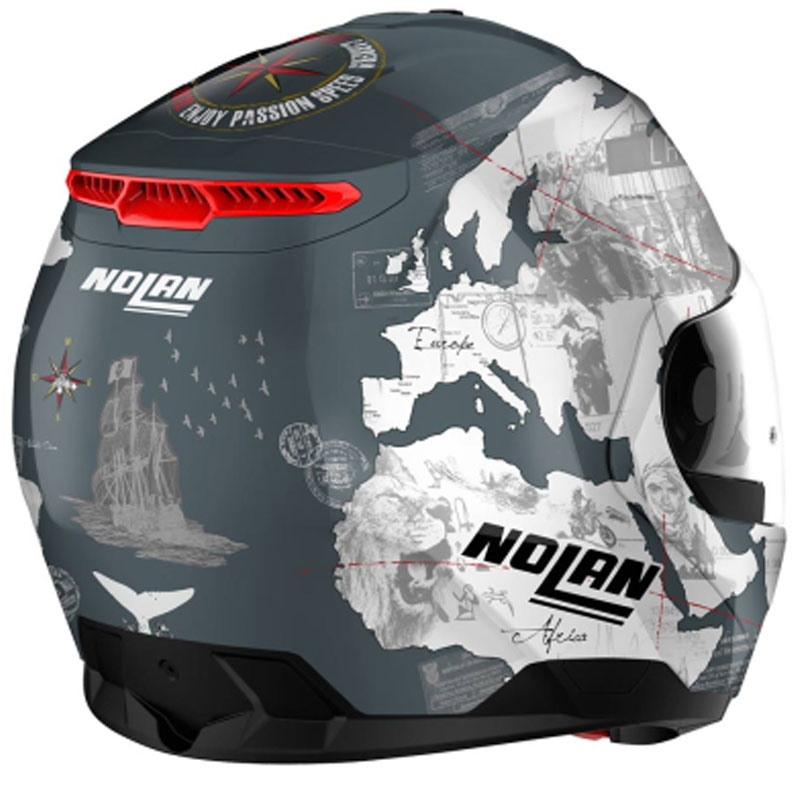 Cască de motocicletă pliabilă Nolan N100-6 Legend Checa N-COM 3