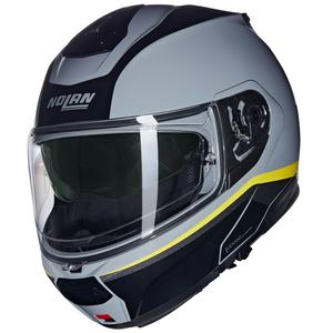 Cască de motocicletă pliabilă Nolan N100-6 Incognito N-COM 346 gri-negru-galben
