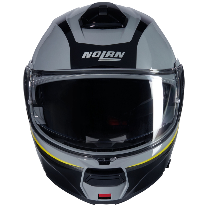 Cască de motocicletă pliabilă Nolan N100-6 Incognito N-COM 346 gri-negru-galben