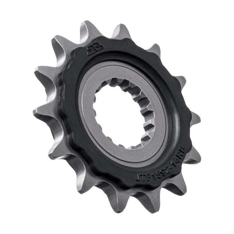 Pinion fata JT 14T, 520 rubber cushioned