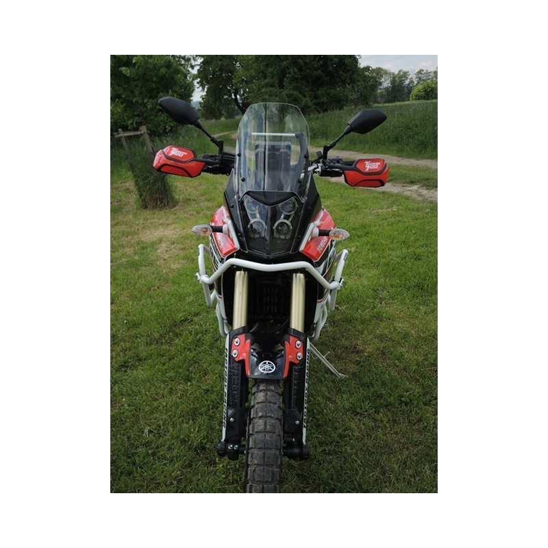 Engine guards RDMOTO Alb (with protectors)