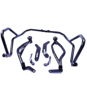 Engine guards RDMOTO CF153KD Negru lower + upper frames (with protectors)