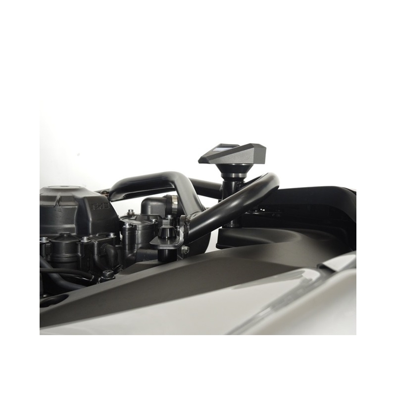Engine guards RDMOTO Negru (with protectors)