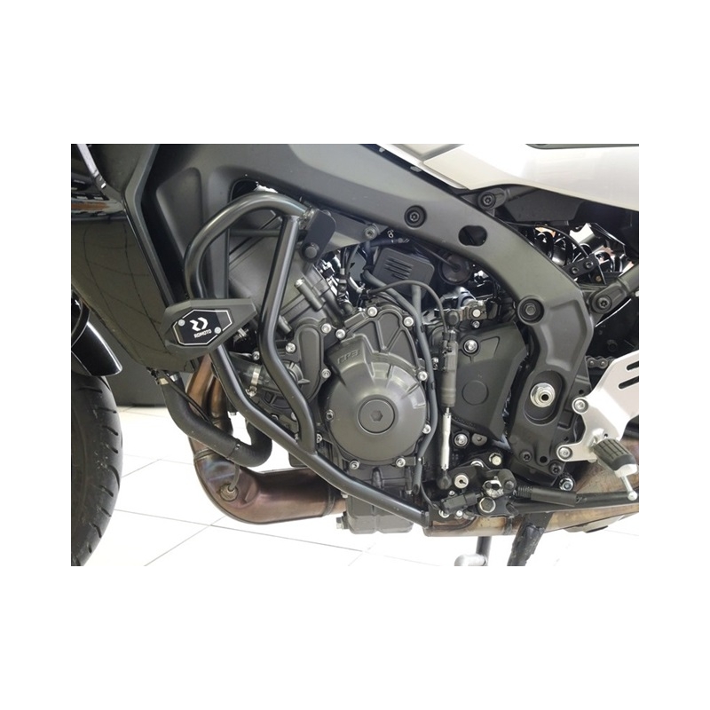 Engine guards RDMOTO Negru (with protectors)