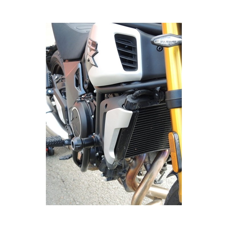 Engine guards RDMOTO Negru (with protectors)