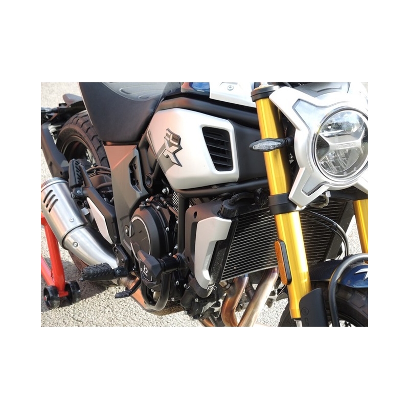 Engine guards RDMOTO Negru (with protectors)