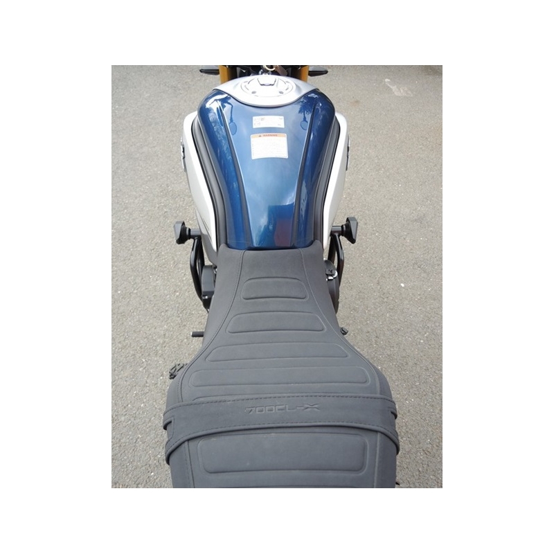 Engine guards RDMOTO Negru (with protectors)