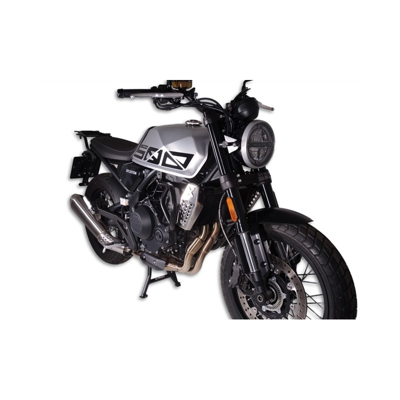 Engine guards RDMOTO Negru (upper frames)