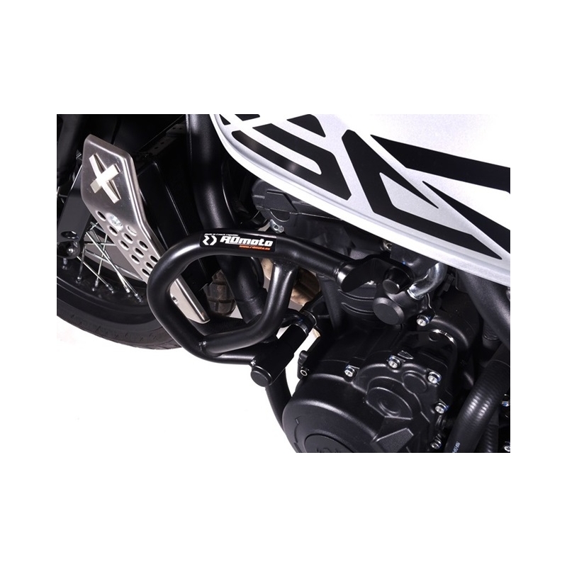 Engine guards RDMOTO Negru (upper frames)