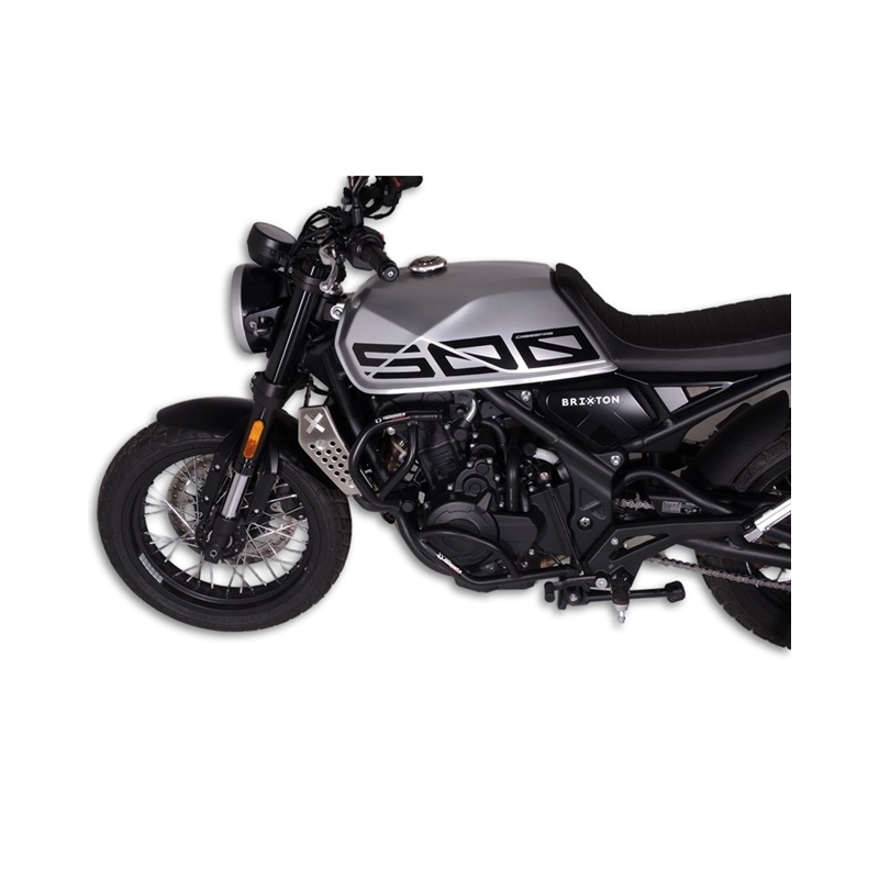 Engine guards RDMOTO Negru (lower + upper frames)