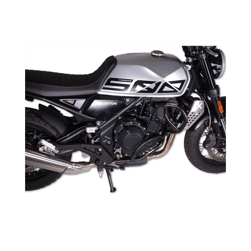 Engine guards RDMOTO Negru (lower + upper frames)