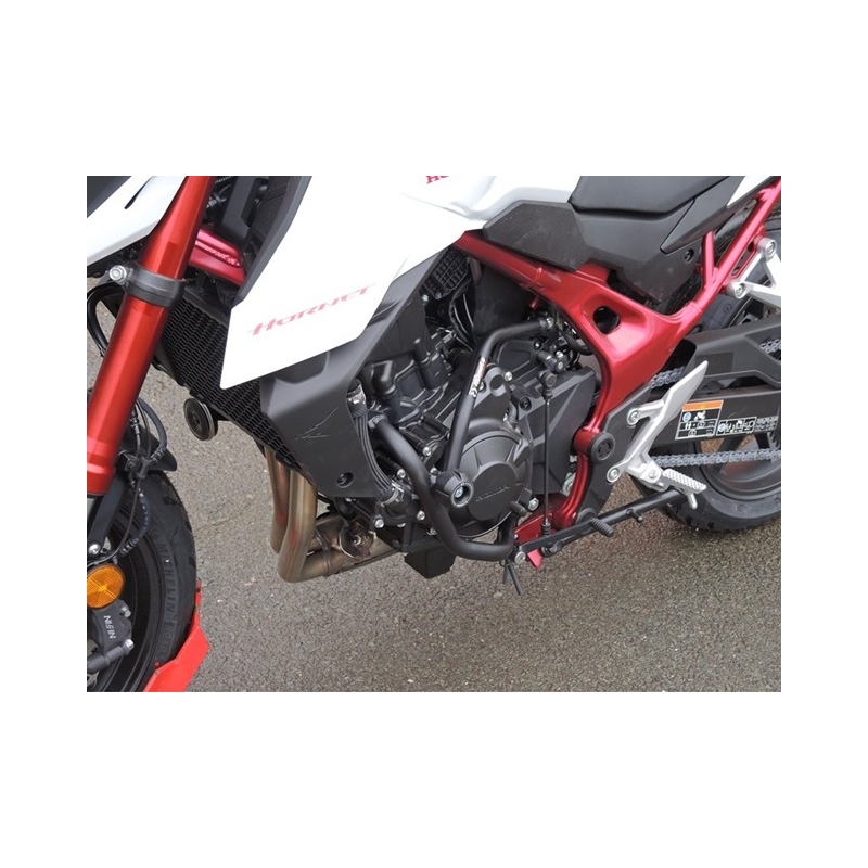 Engine guards RDMOTO Negru (with protectors)