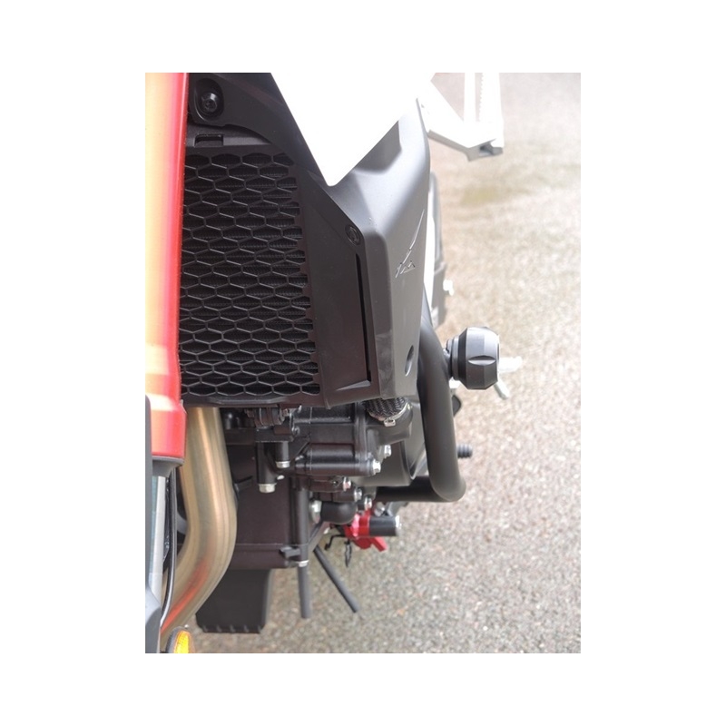 Engine guards RDMOTO Negru (with protectors)
