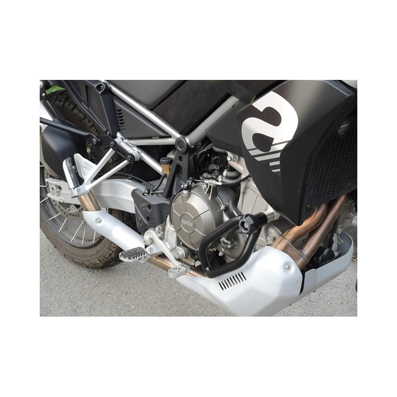 Engine guards RDMOTO Negru (lower frames with protectors)