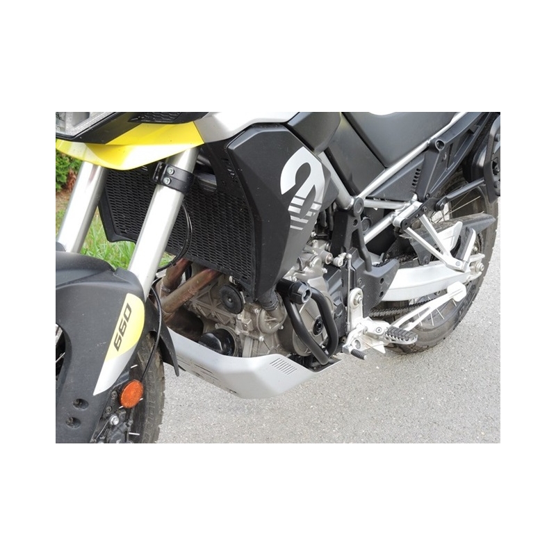 Engine guards RDMOTO Negru (lower frames with protectors)