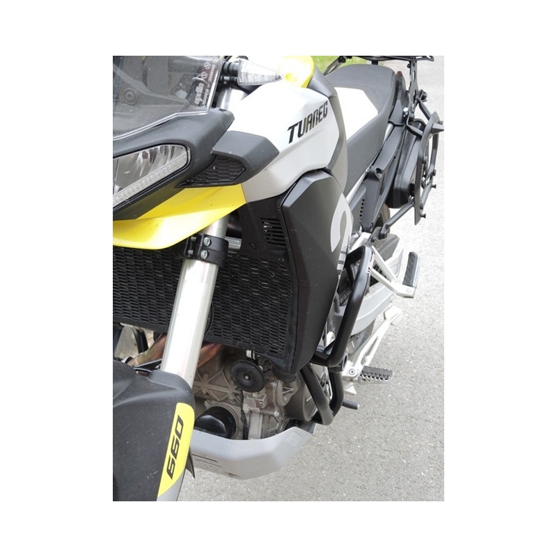 Engine guards RDMOTO Negru (lower + upper frames with protectors)