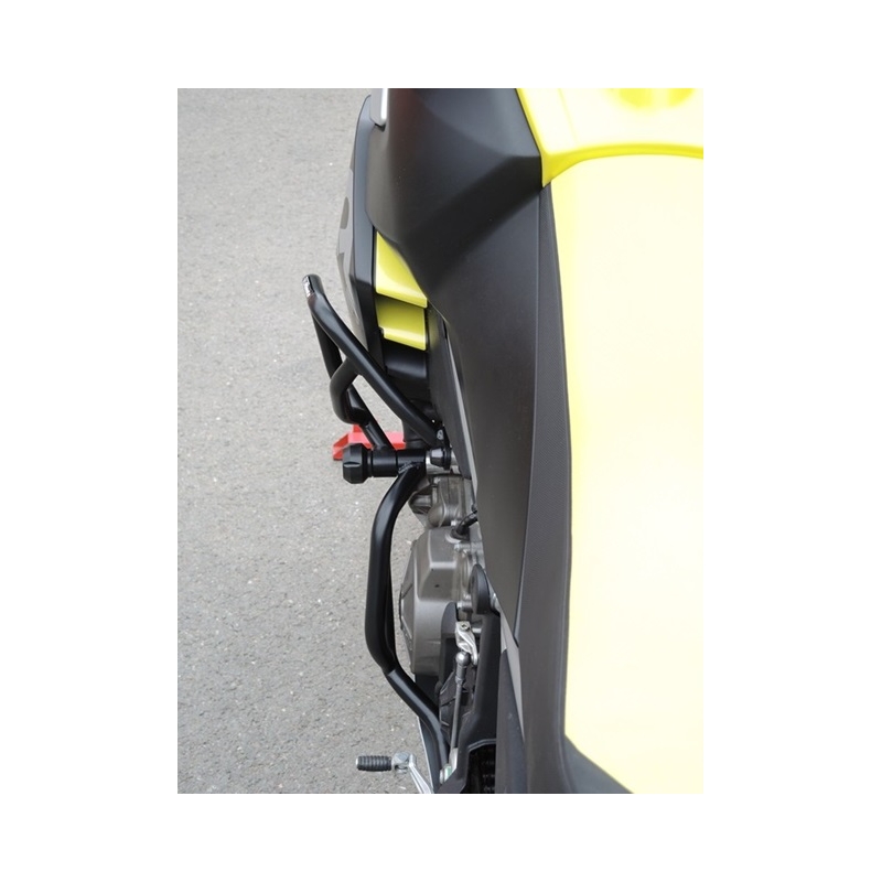 Engine guards RDMOTO Negru (lower + upper frames with protectors)