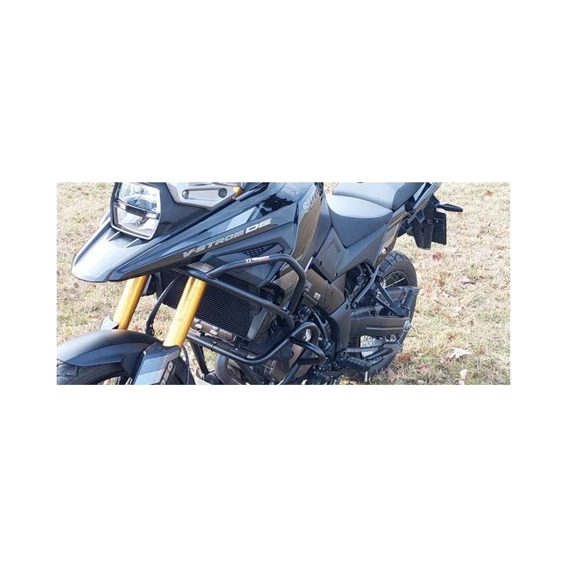 Engine guards RDMOTO Negru (upper frames for original Suzuki lower frames)