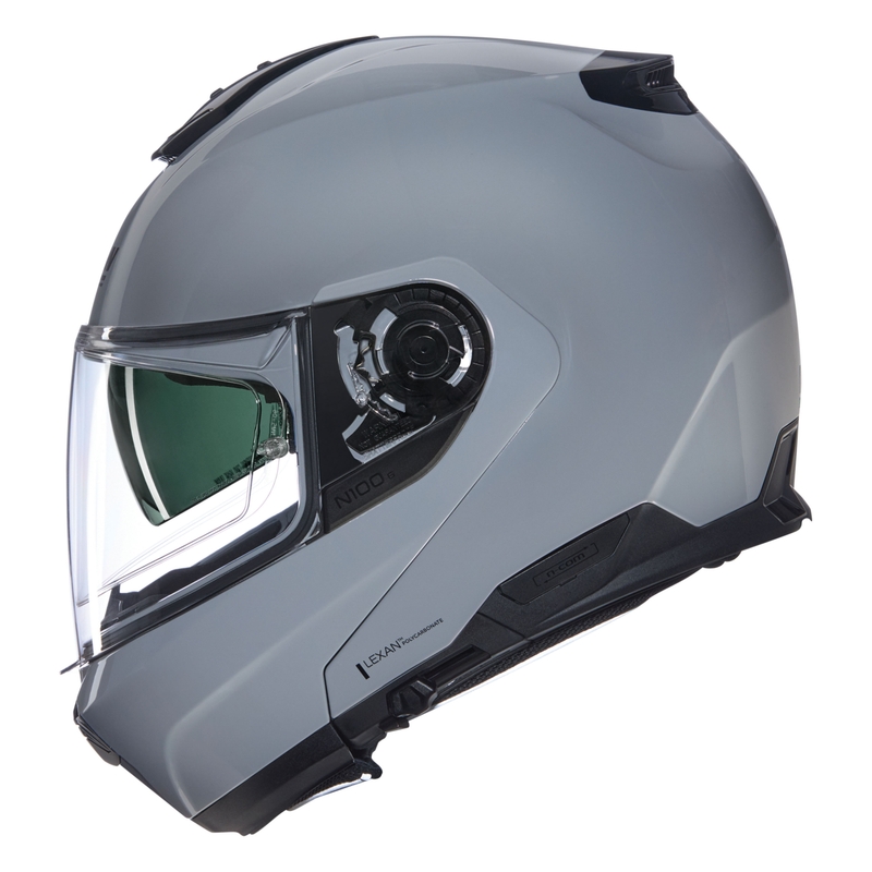 Cască de motocicletă pliabilă Nolan N120-1 Classico N-COM 303 gri