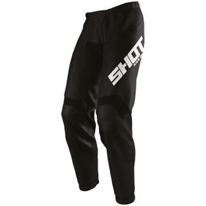 Pantaloni motocross Shot Draw completi negri