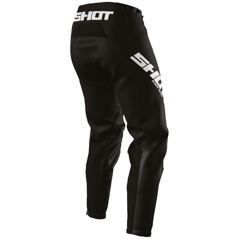 Pantaloni motocross Shot Draw completi negri
