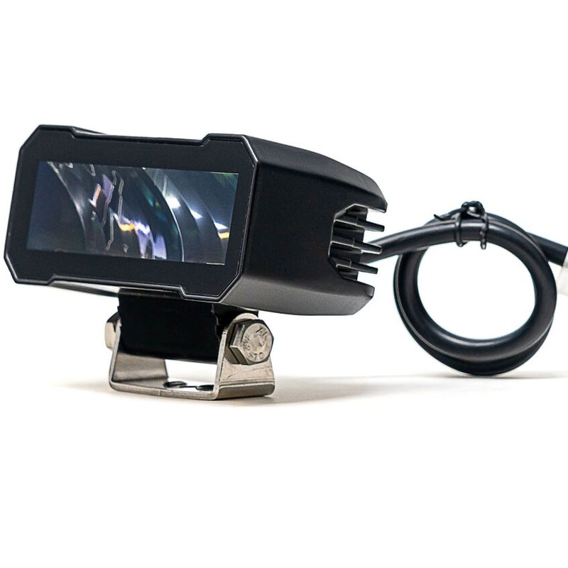 Lampă LED SHARK 4,6" 20W neagră