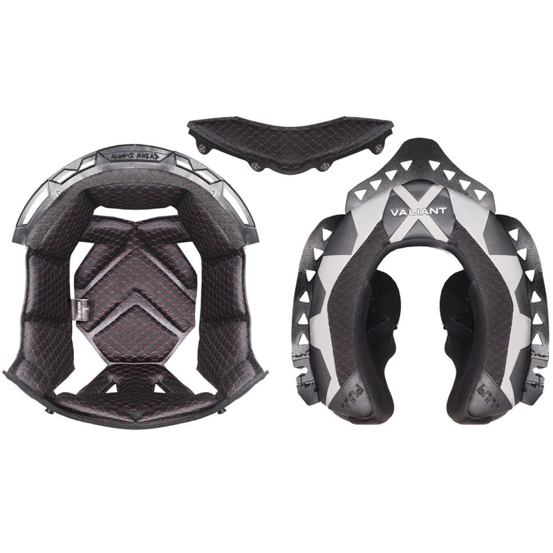 Interior de schimb pentru casca de motocicletă LS2 FF901, negru