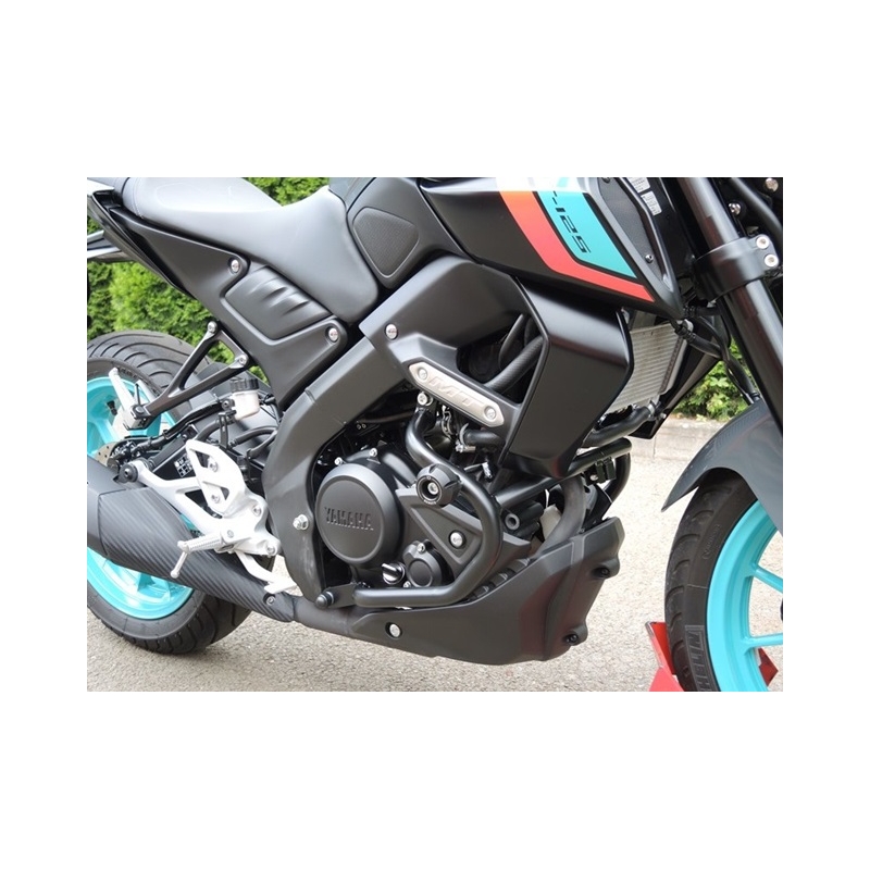 Engine guards RDMOTO Negru (with protectors)