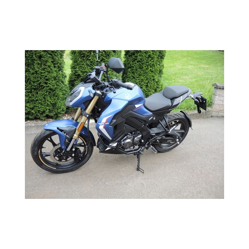 Engine guards RDMOTO Negru (with protectors)