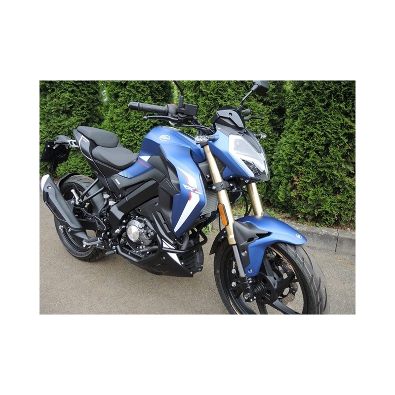 Engine guards RDMOTO Negru (with protectors)