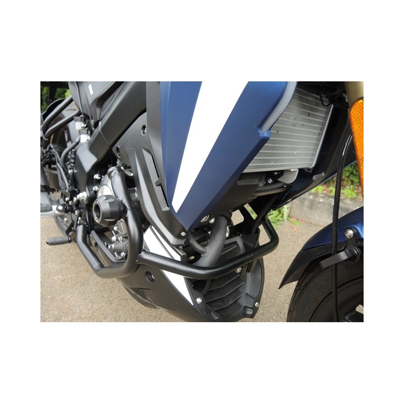 Engine guards RDMOTO Negru (with protectors)