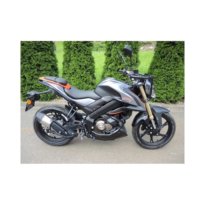 Engine guards RDMOTO Negru (with protectors)