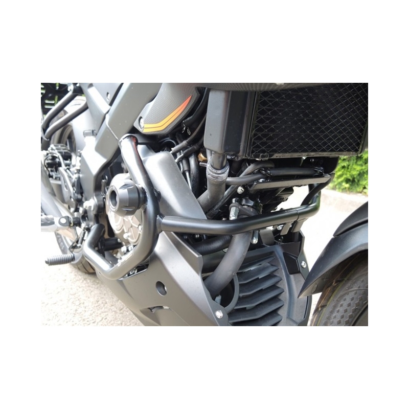 Engine guards RDMOTO Negru (with protectors)