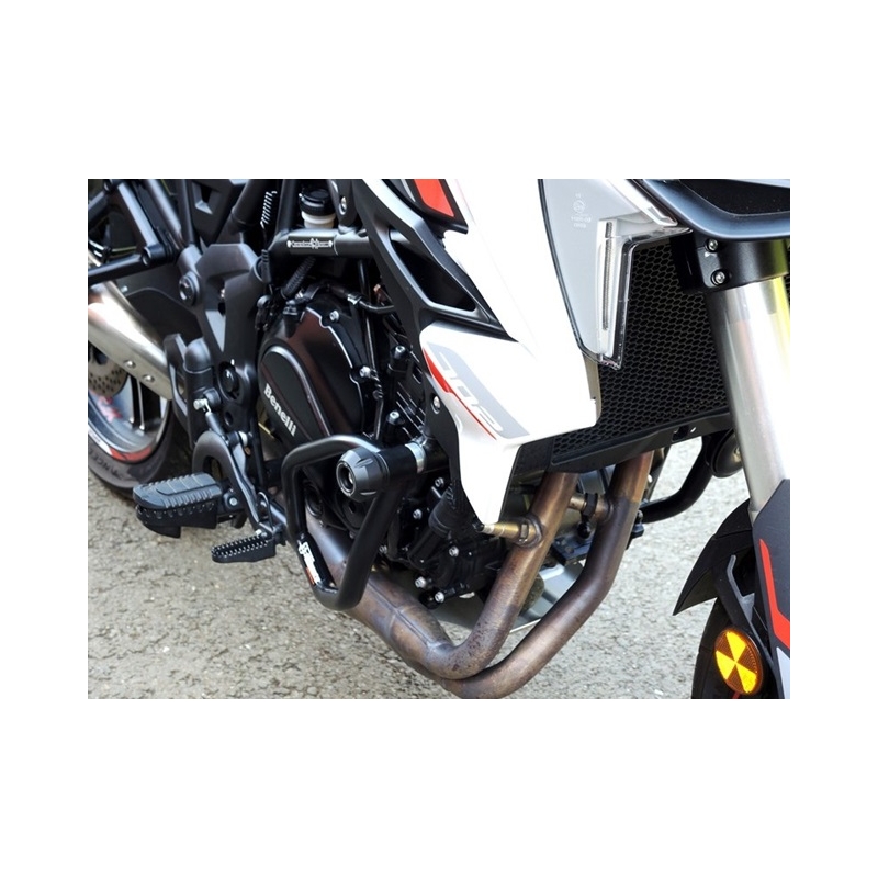 Engine guards RDMOTO Negru (lower frames with protectors)