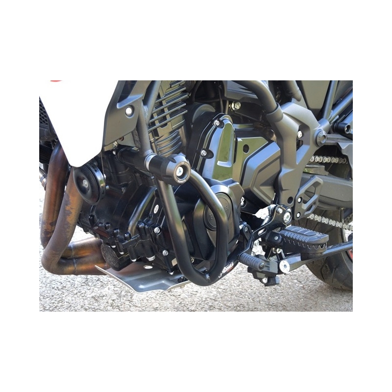 Engine guards RDMOTO Negru (lower frames with protectors)