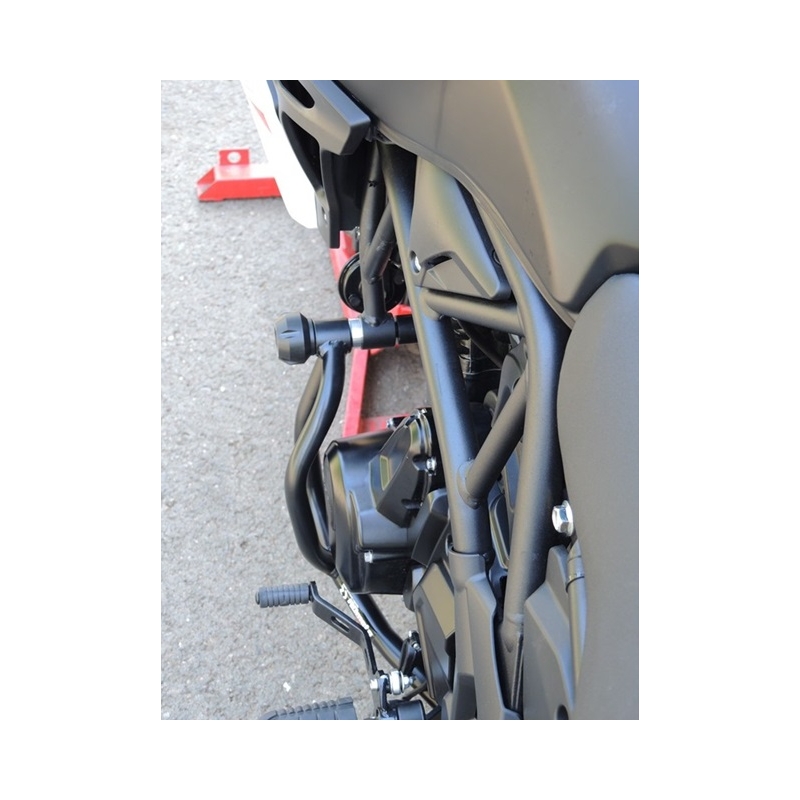 Engine guards RDMOTO Negru (lower frames with protectors)