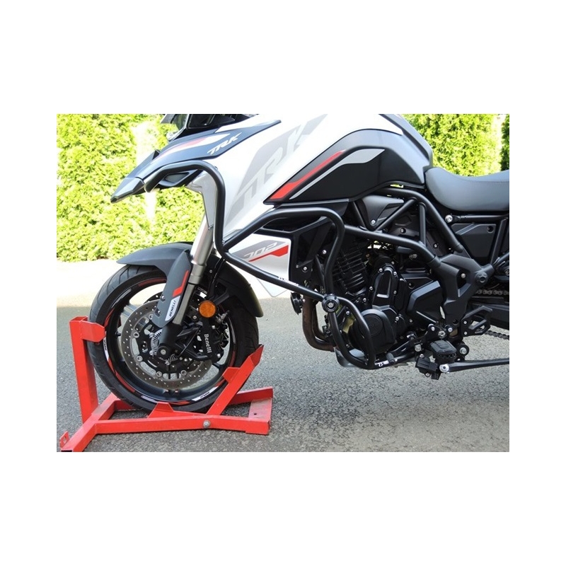 Engine guards RDMOTO Negru (upper + lower frames with protectors)