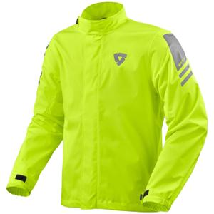 Revit Cyclone 4 H2O jachetă de ploaie de motocicletă negru-fluo-galbenă