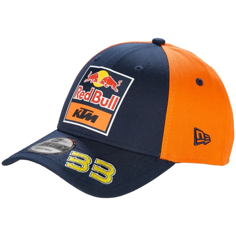 Șapcă KTM Red Bull Racing Team - Brad Binder Albastru Închis-Portocaliu
