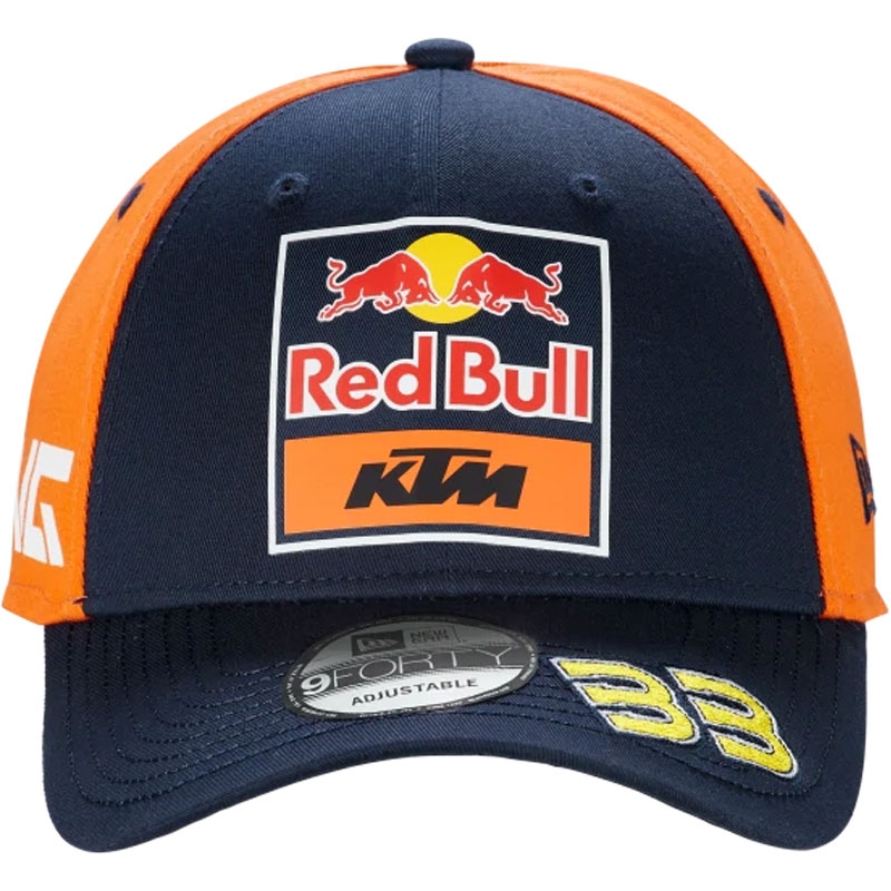 Șapcă KTM Red Bull Racing Team - Brad Binder Albastru Închis-Portocaliu