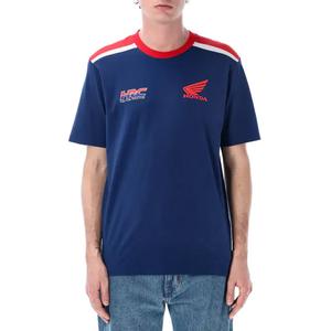 Tricou Honda HRC Wing logo albastru