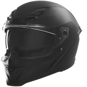 Cască integrală pentru motocicletă NOX Exlusiv Goliath, neagră mată