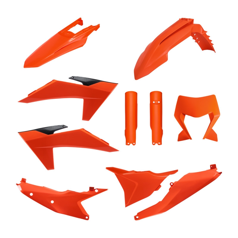 Kit plastice POLISPORT Portocaliu