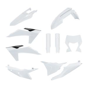 Kit plastice POLISPORT 91640 Alb