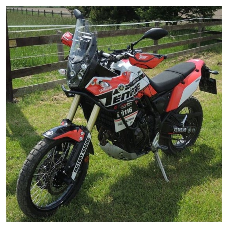 Engine guards RDMOTO Negru (with protectors)