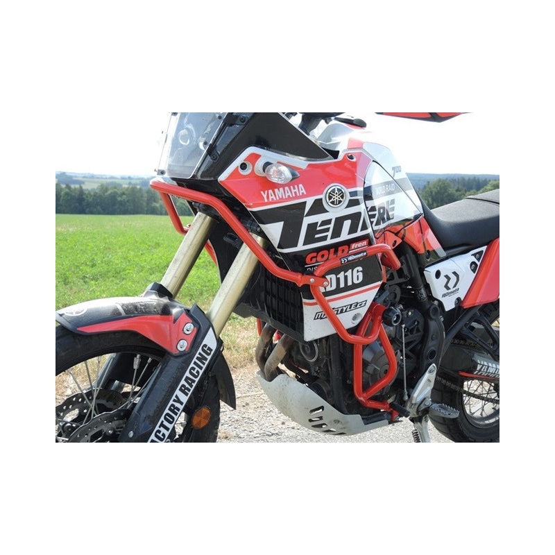 Engine guards RDMOTO Rosu (with protectors)