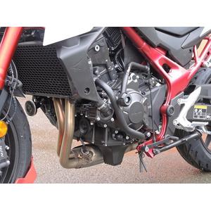 Engine guards RDMOTO CF166KDPH01 Negru (with protectors)