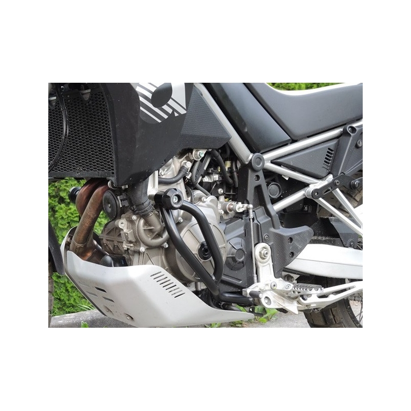 Engine guards RDMOTO Negru (lower frames with protectors)