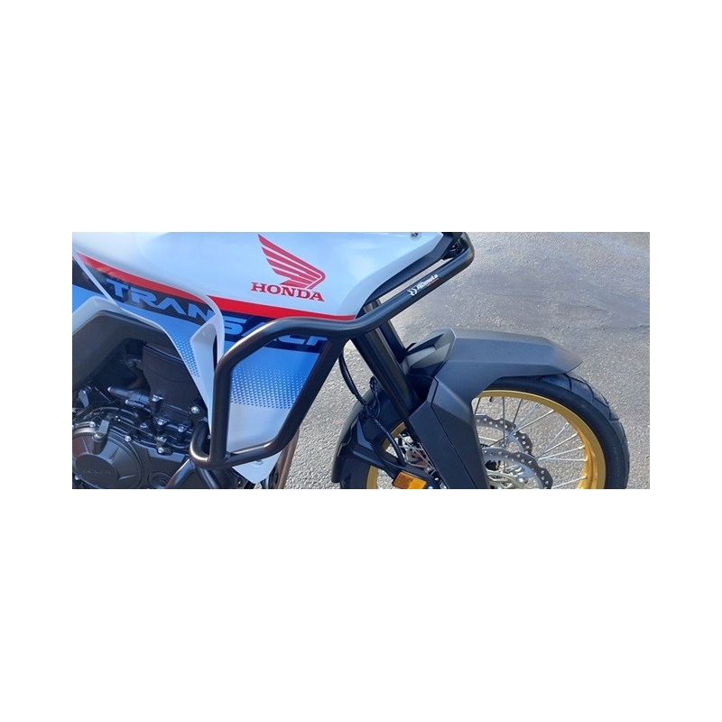 Engine guards RDMOTO Negru (upper frames)